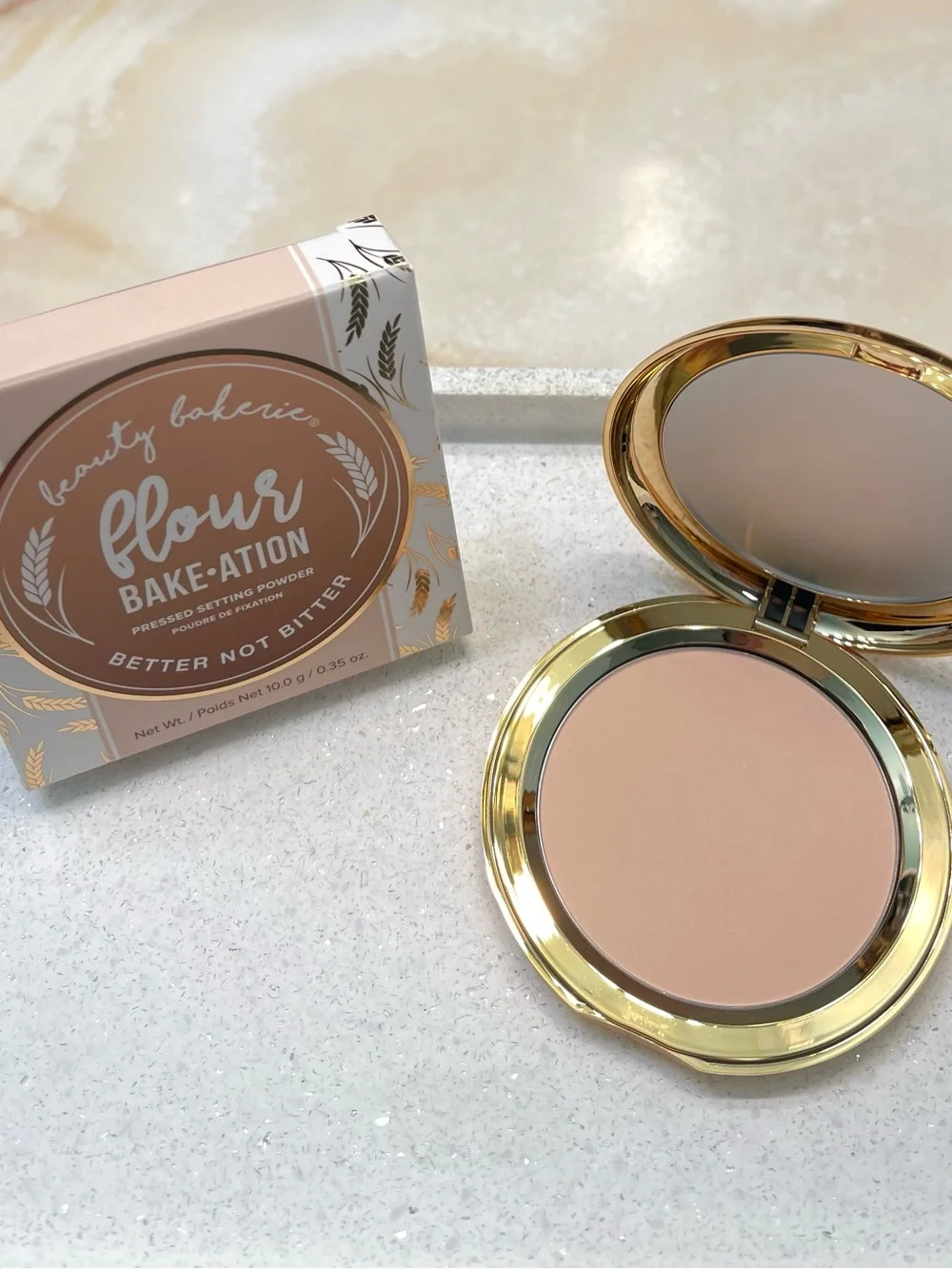 Beauty Bakerie ~ ‘TAPIOCA’ (Neutral Pink) Pressed Setting Powder ~ Full Size 10g